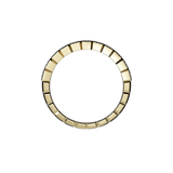 Emerald cut lab-grown diamond multi-stone ring 1.65ct in 18K recycled yellow gold