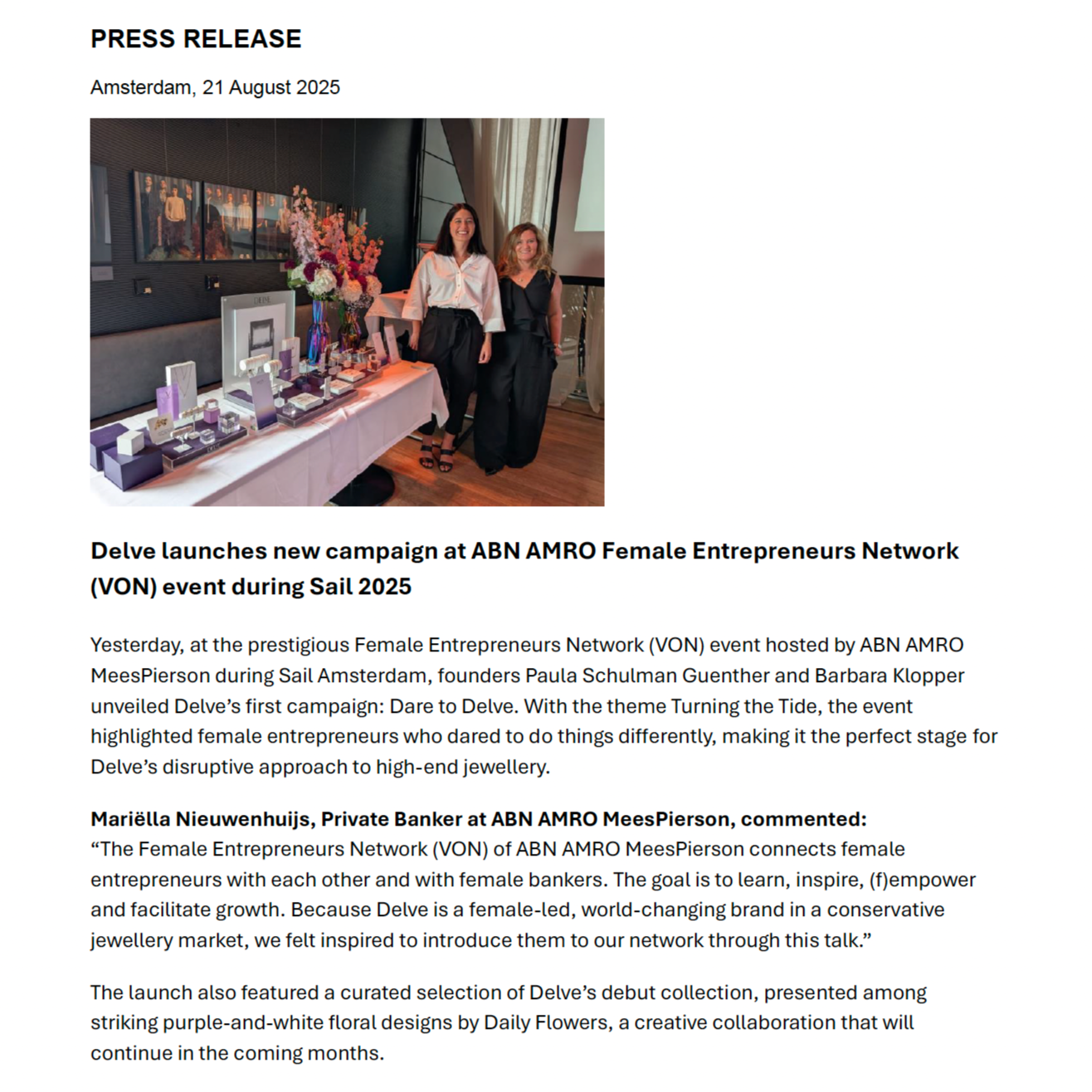 ABN AMRO Female Entrepreneurs Network