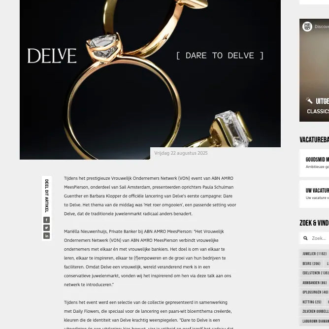 De Juwelier (website 08-2025 - Dutch only)
