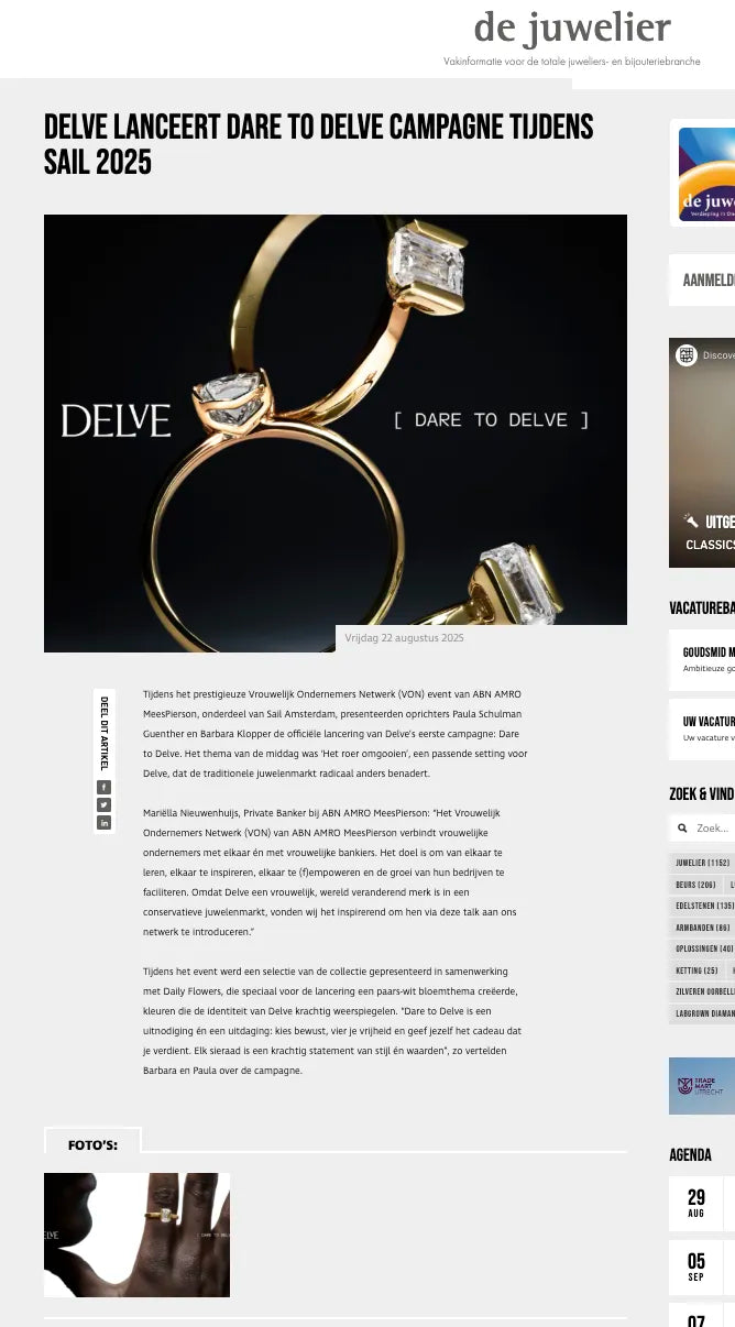 De Juwelier (website 08-2025 - Dutch only)