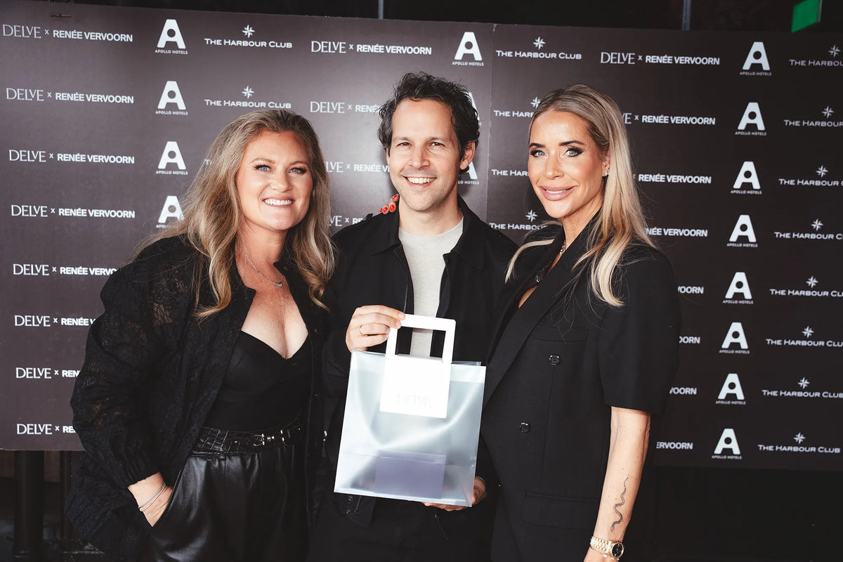 Delve Jewellery x Renée Vervoorn lanceren capsulecollectie ‘Pressure Builds Diamonds’(DUTCH)